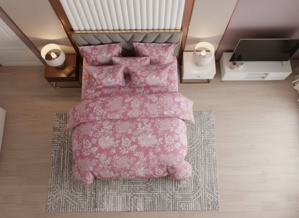 Orchid Pink Comforter Pure MicroFiber