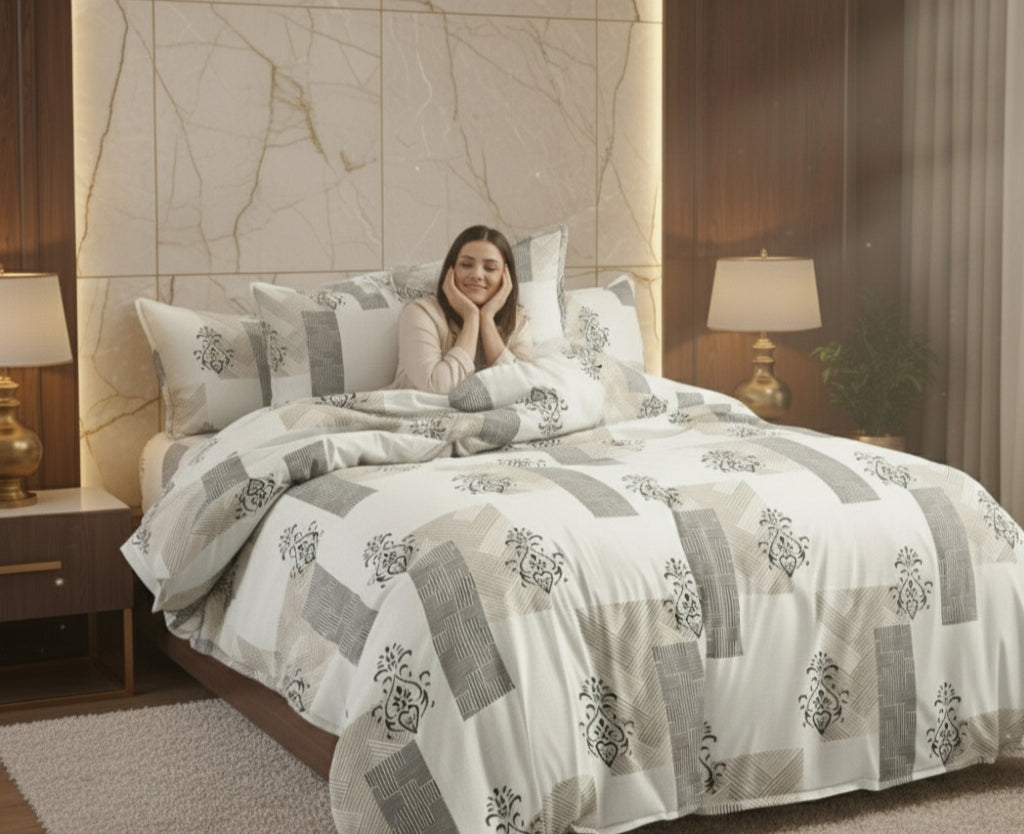 Beigify Cotton Rajai Cover