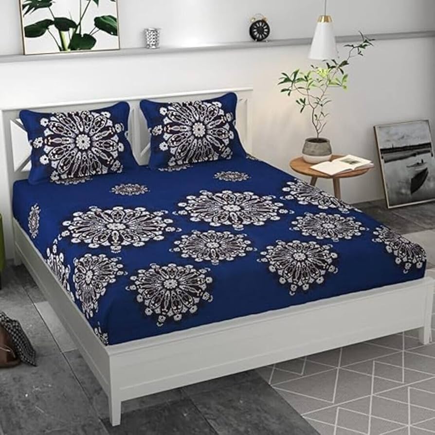 Royal Blue 220 GSM Comforter Set