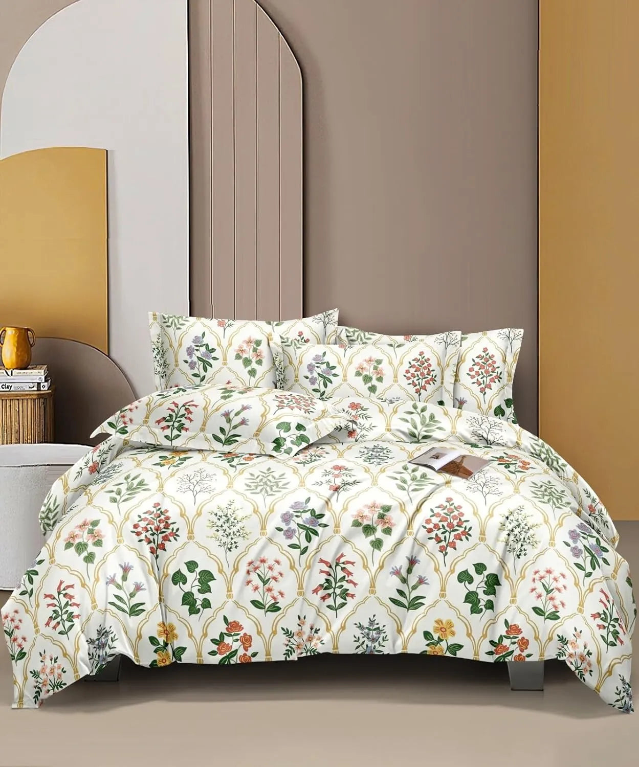 Flower Paradise Cotton Rajai Cover